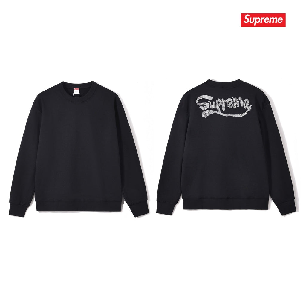Logo Print Crewneck Sweatshirt