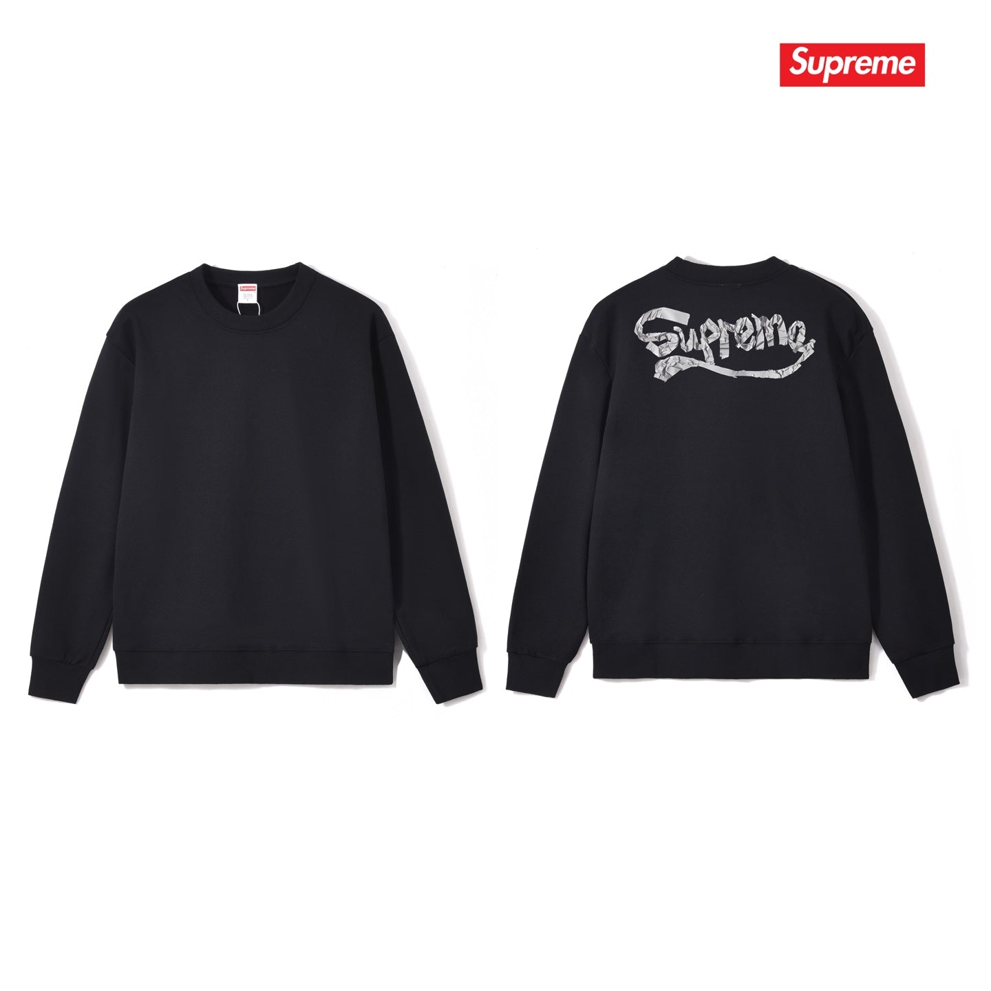 Logo Print Crewneck Sweatshirt