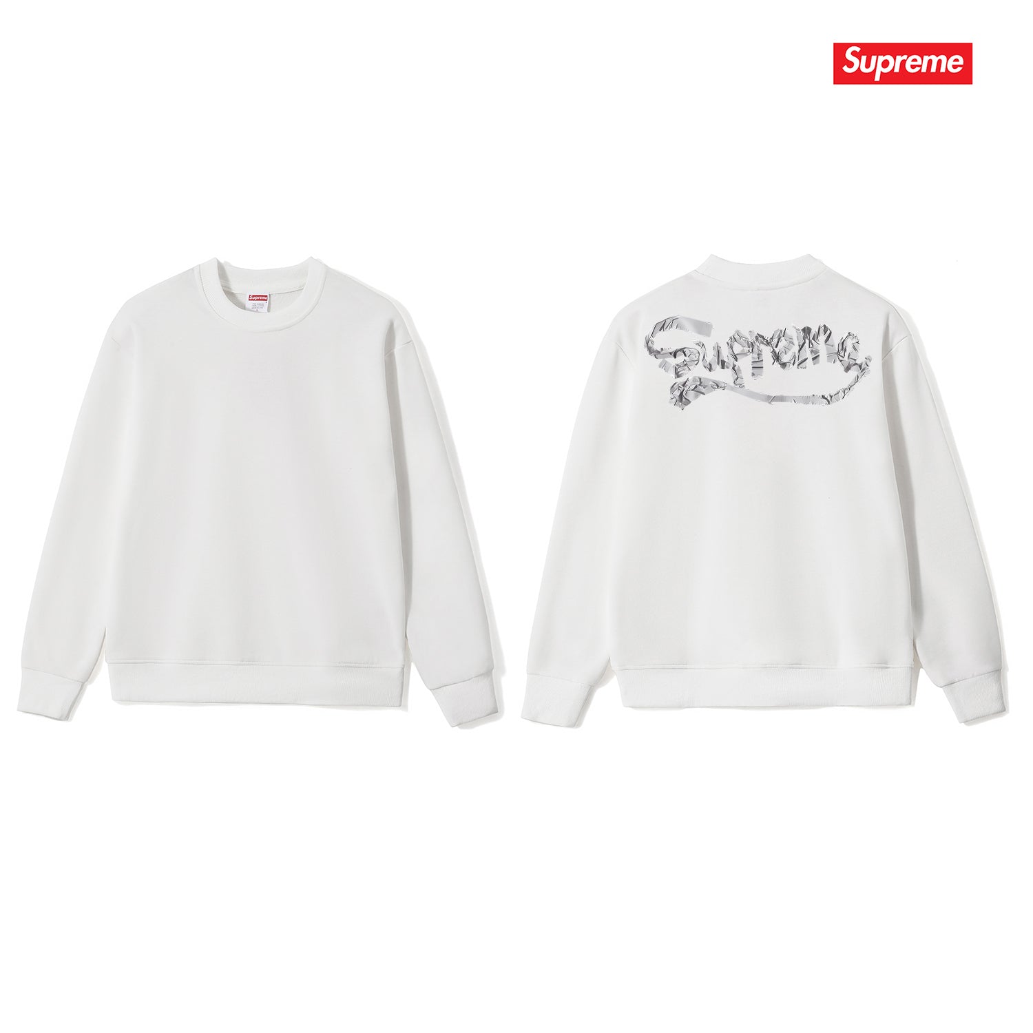 Logo Print Crewneck Sweatshirt