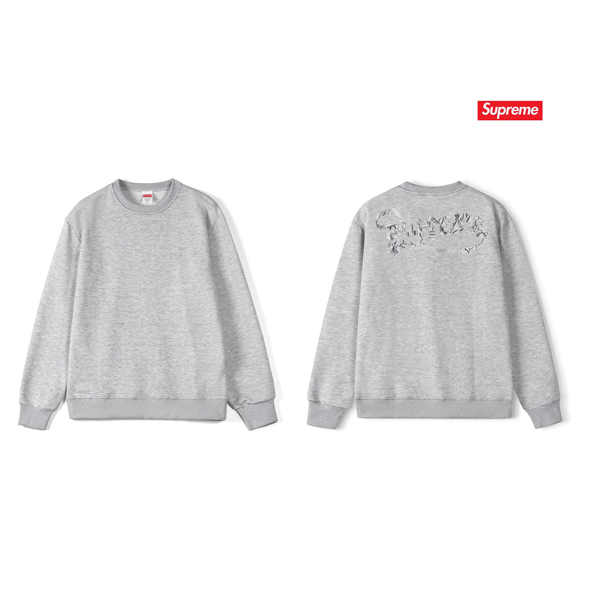 Logo Print Crewneck Sweatshirt