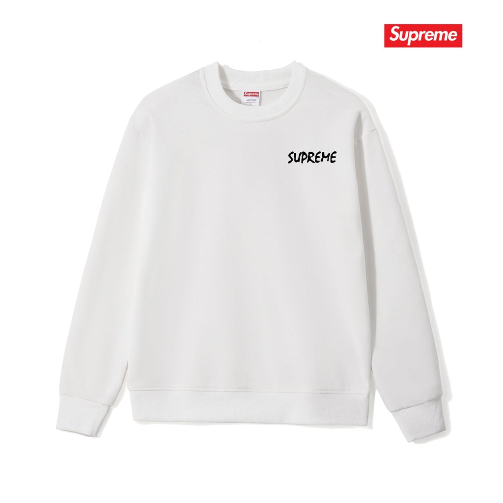 Cat Head Logo Crew Neck Sweatshirt