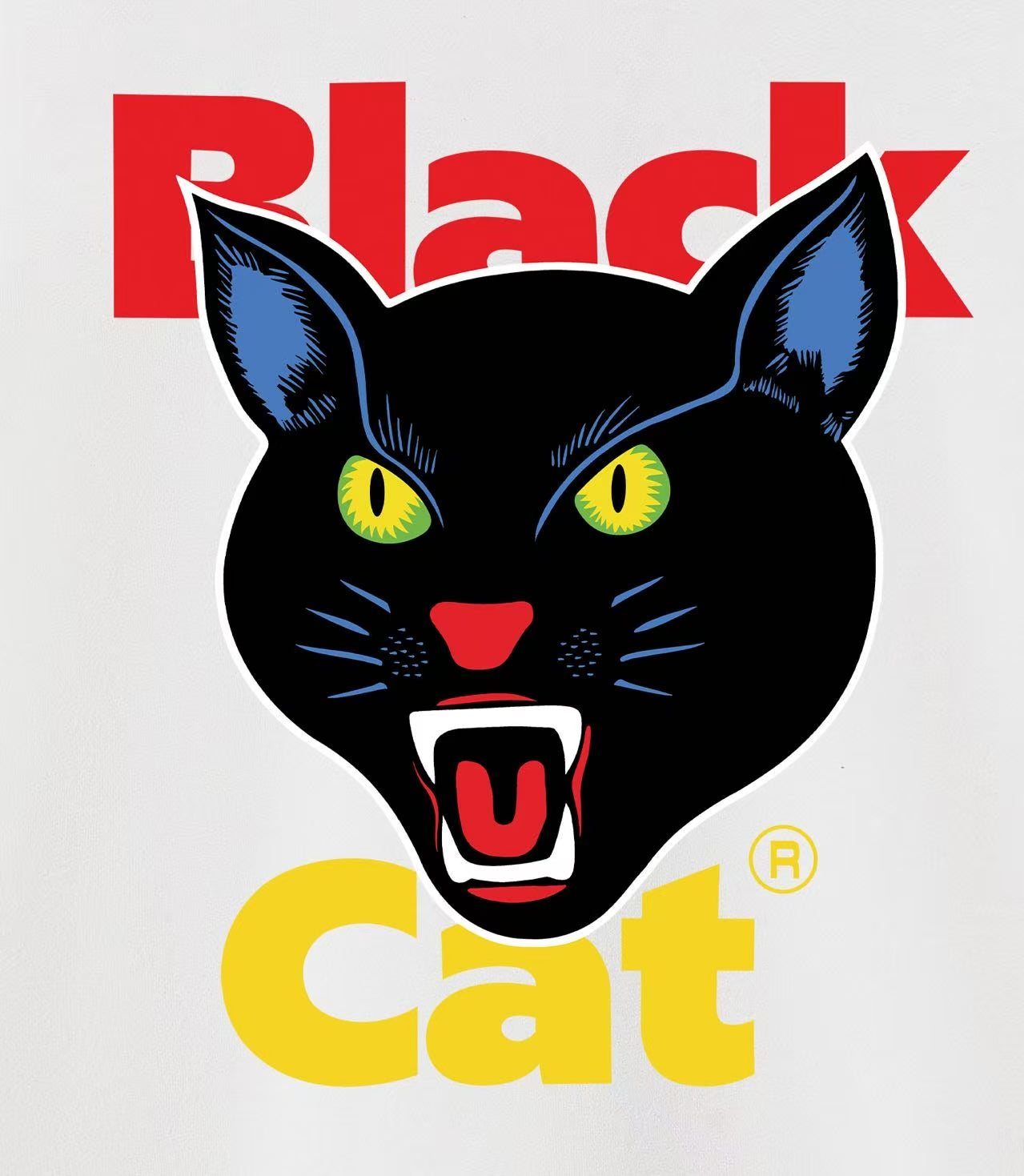 Cat Head Logo Crew Neck Sweatshirt