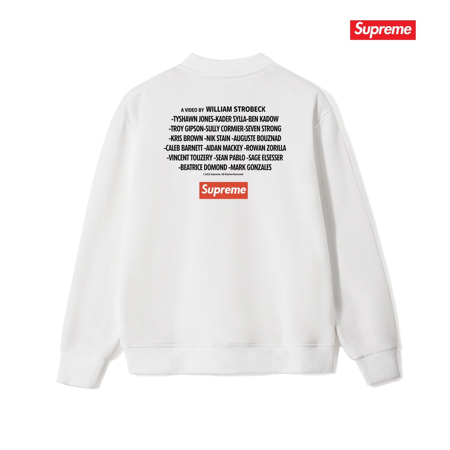 Exclusive Graphic Crew Neck Sweatshirt