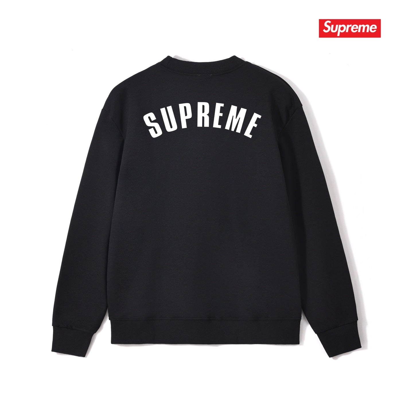 Cracked Logo Crew Neck Sweatshirt