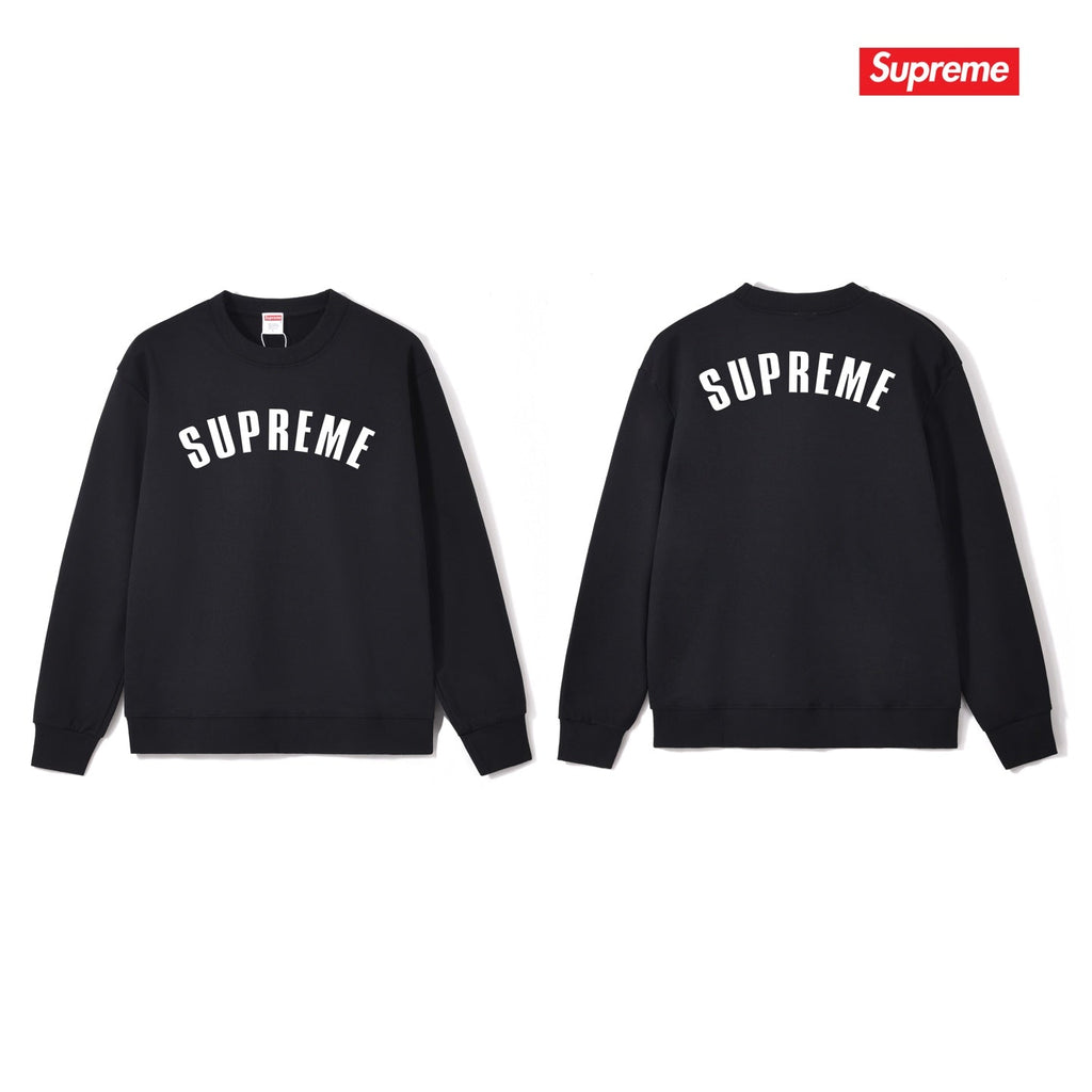 Cracked Logo Crew Neck Sweatshirt