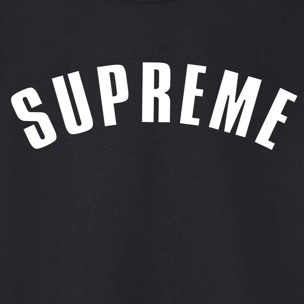 Cracked Logo Crew Neck Sweatshirt