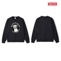 Kitten Graphic Crew Neck Sweatshirt