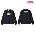 Solid Color Crew Neck Sweatshirt