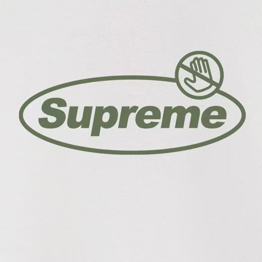 Warning Logo Crew Neck Sweatshirt