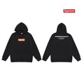 Oversized Logo Print Hoodie