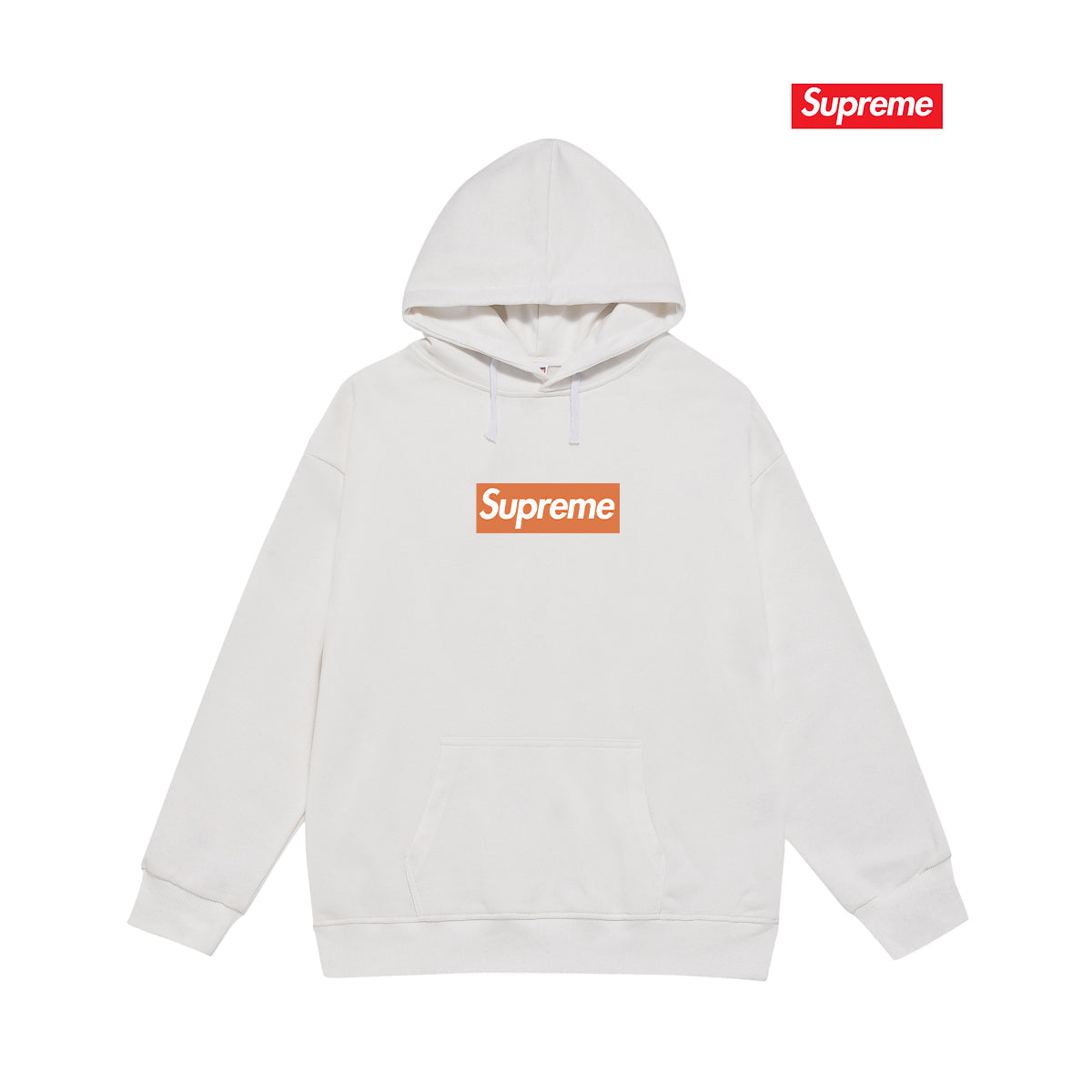 Oversized Logo Print Hoodie
