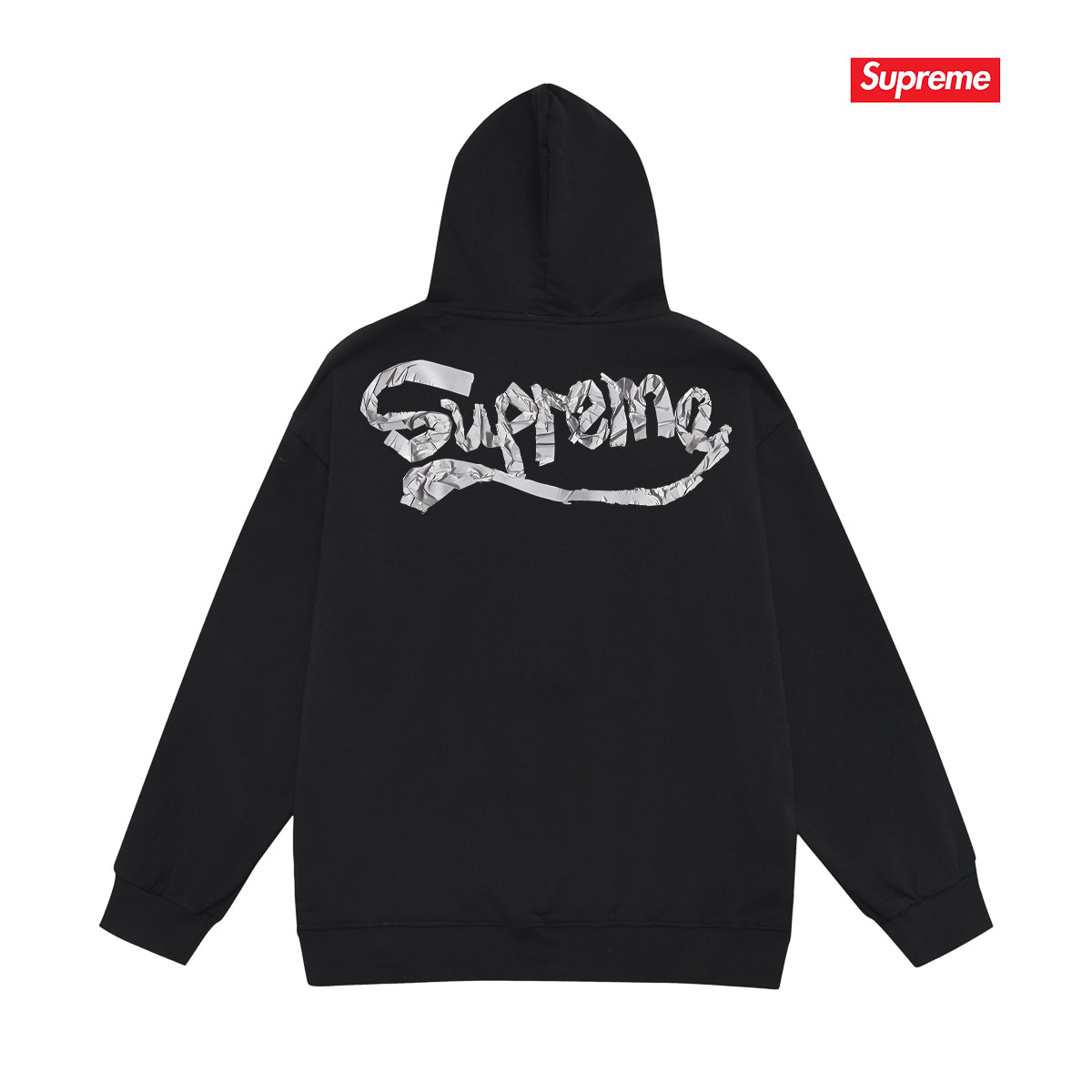 Heavyweight Logo Print Hoodie