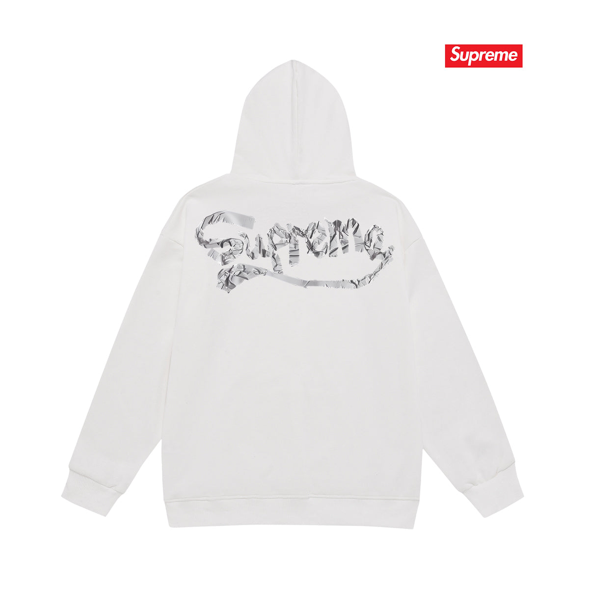 Heavyweight Logo Print Hoodie