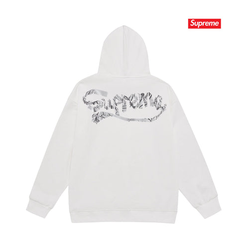 Heavyweight Logo Print Hoodie