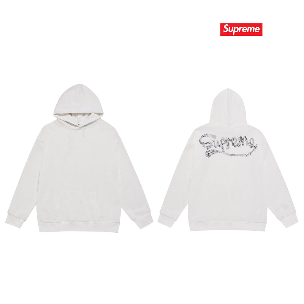Heavyweight Logo Print Hoodie