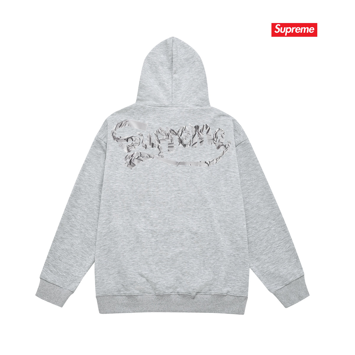 Heavyweight Logo Print Hoodie