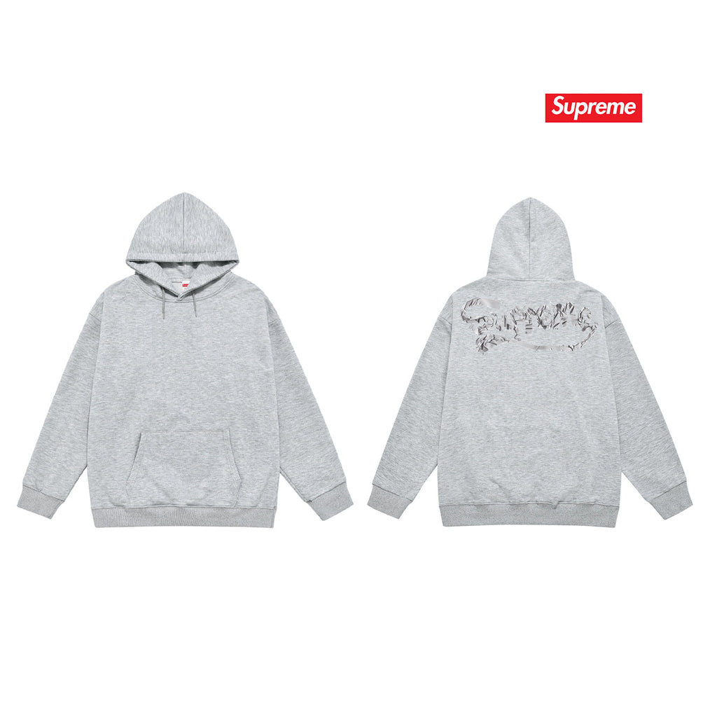 Heavyweight Logo Print Hoodie