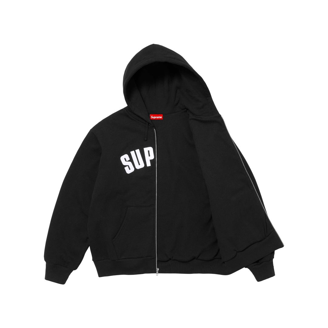 Thermal Waffle Knit Double-Layer Hoodie