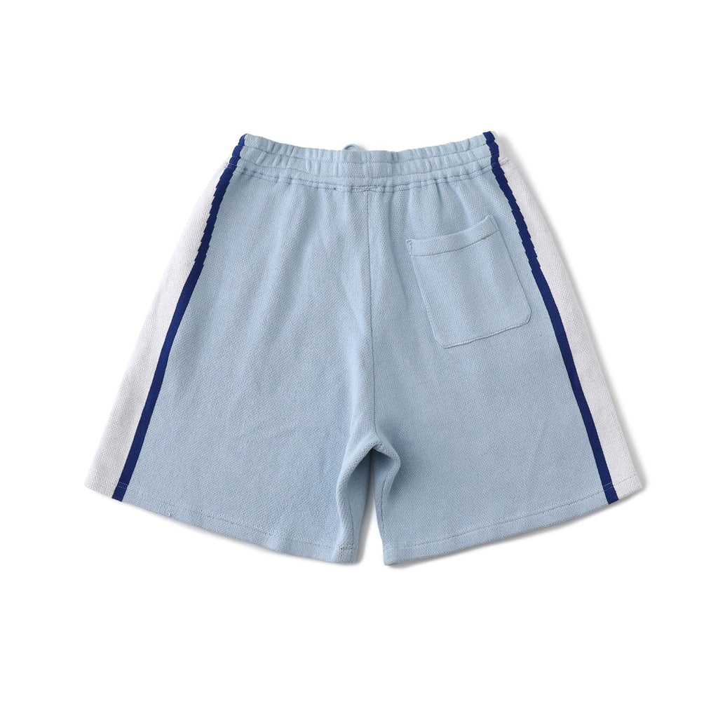 Knit Spliced American Shorts – Unisex