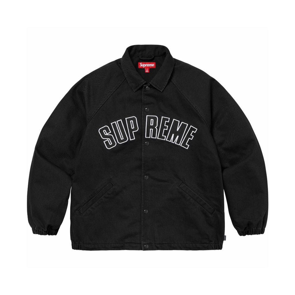 Cracked Arc Logo Coach Jacket