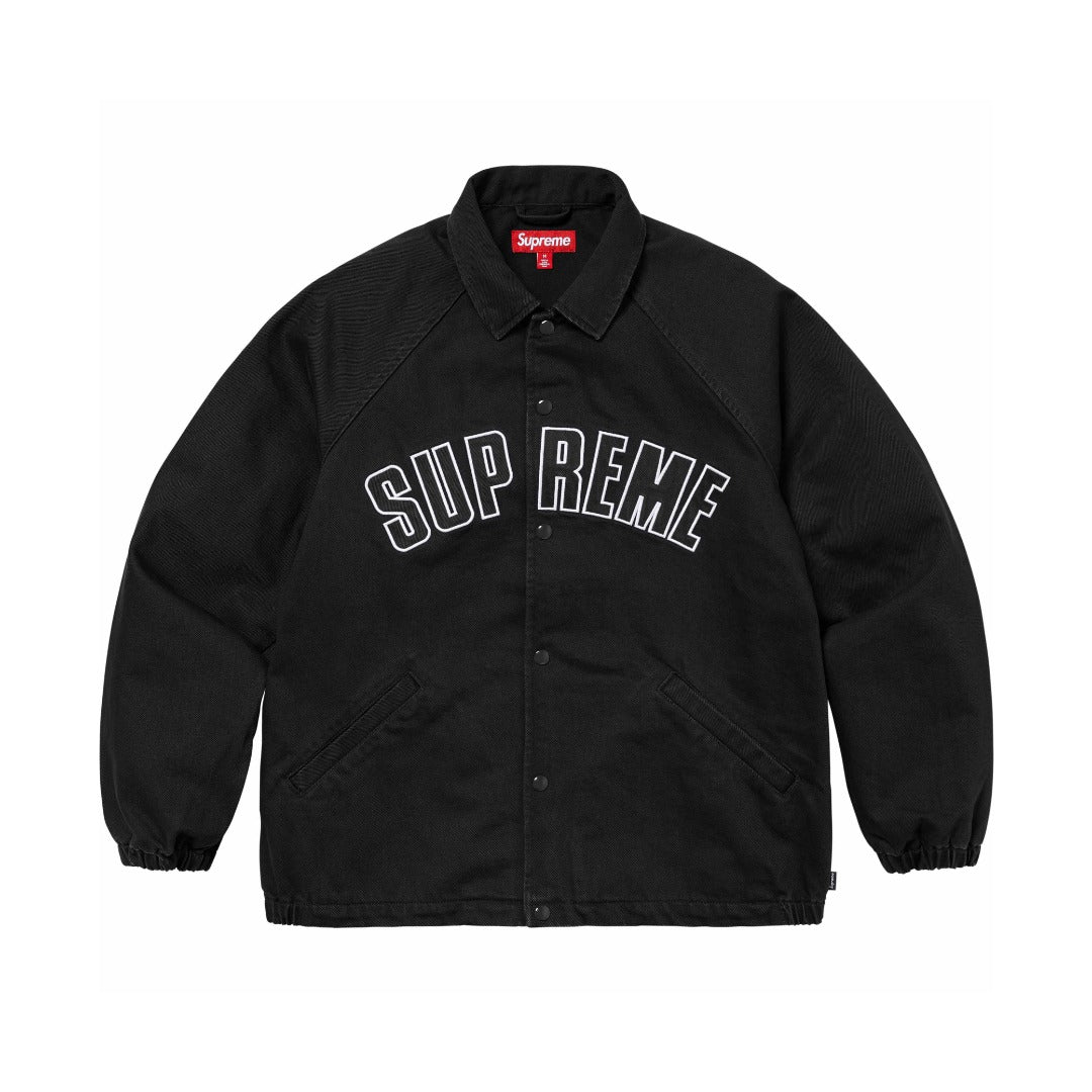 Cracked Arc Logo Coach Jacket