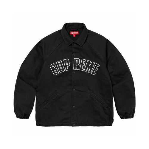 Cracked Arc Logo Coach Jacket