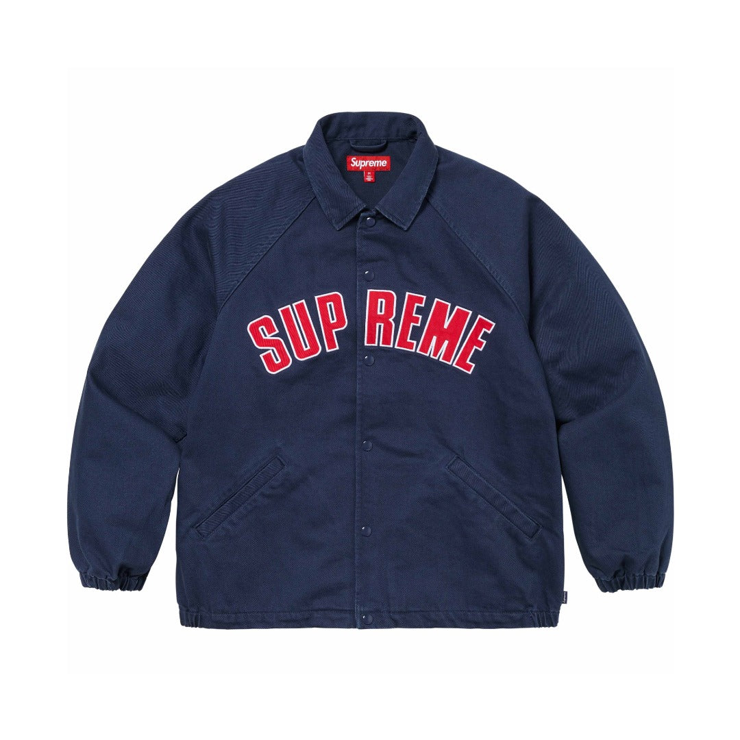 Cracked Arc Logo Coach Jacket