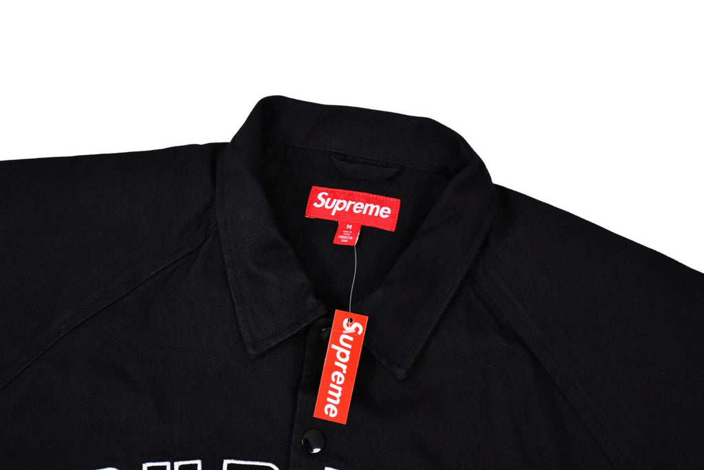 Cracked Arc Logo Coach Jacket