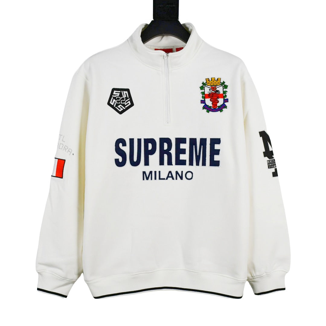 Supreme 22FW Milano Half-Zip Pullover