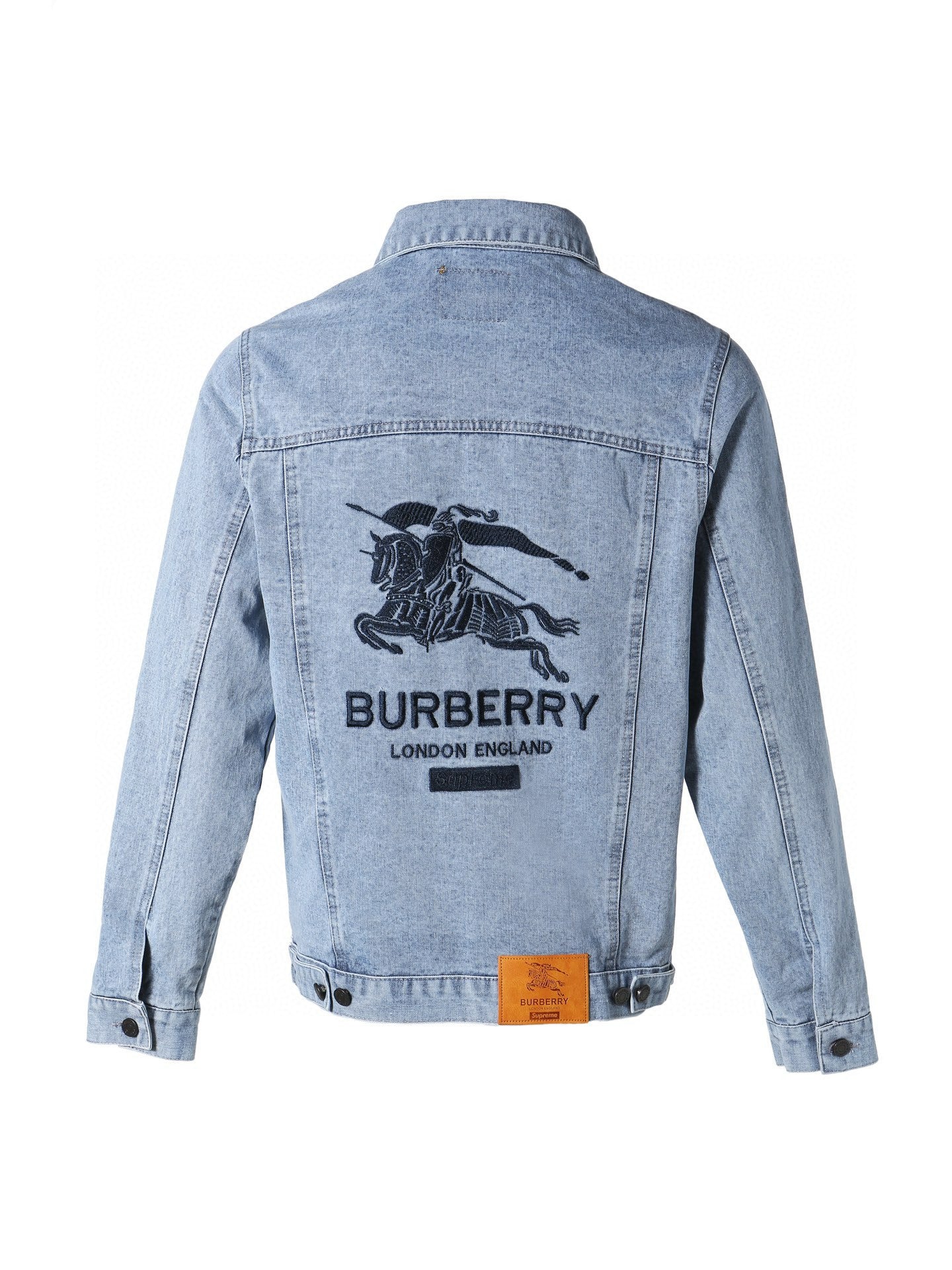 Burberry x Supreme Equestrian Logo Denim Jacket