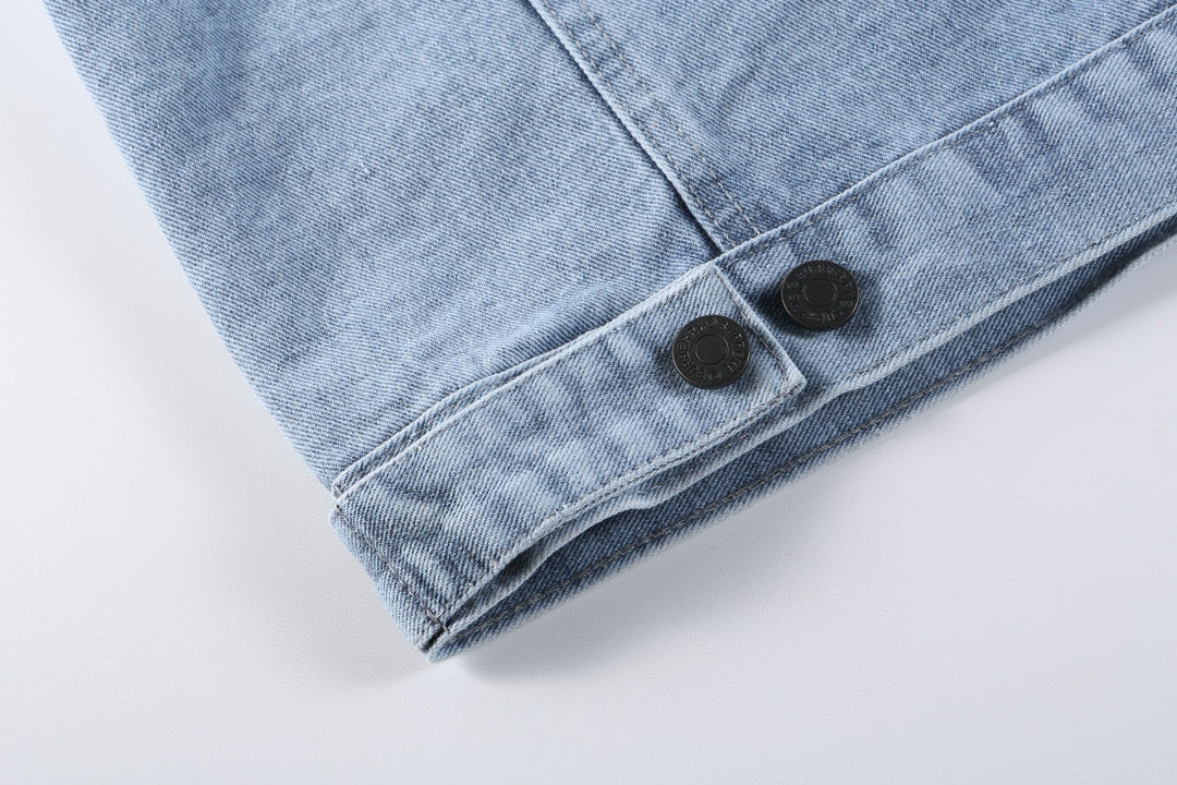 Burberry x Supreme Equestrian Logo Denim Jacket