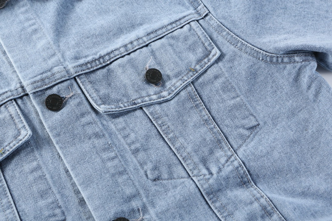 Burberry x Supreme Equestrian Logo Denim Jacket