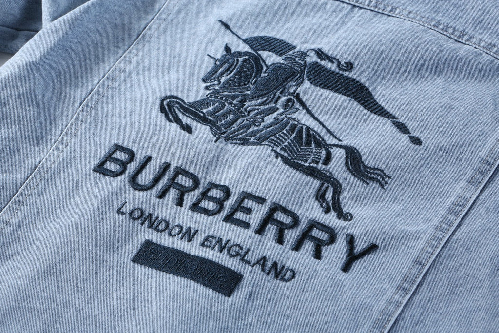 Burberry x Supreme Equestrian Logo Denim Jacket