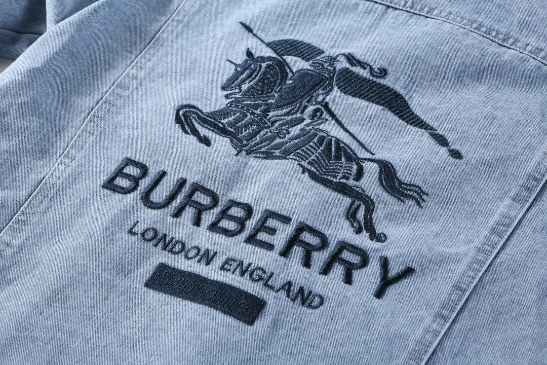 Burberry x Supreme Equestrian Logo Denim Jacket