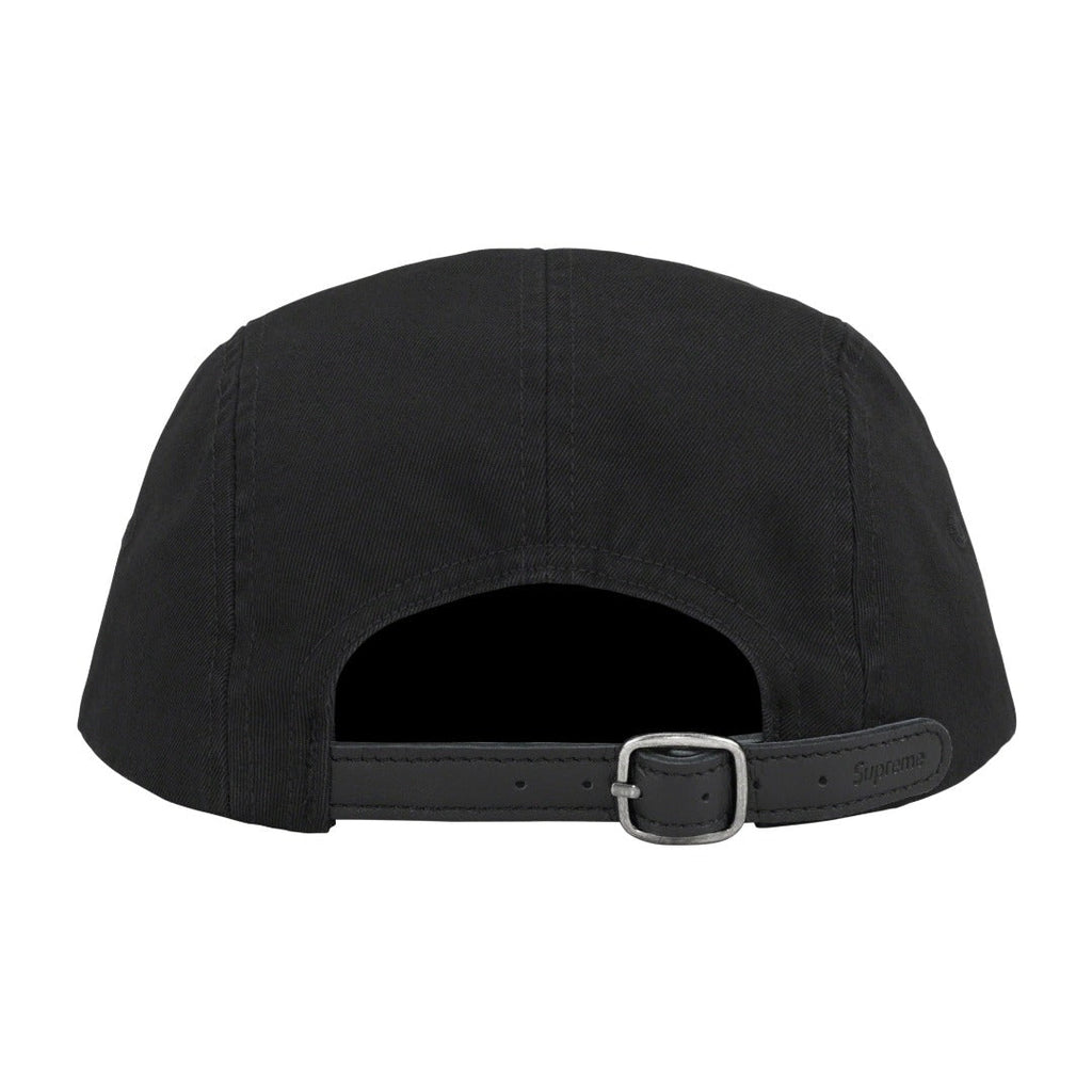 Washed Chino Baseball Cap – Leather Buckle