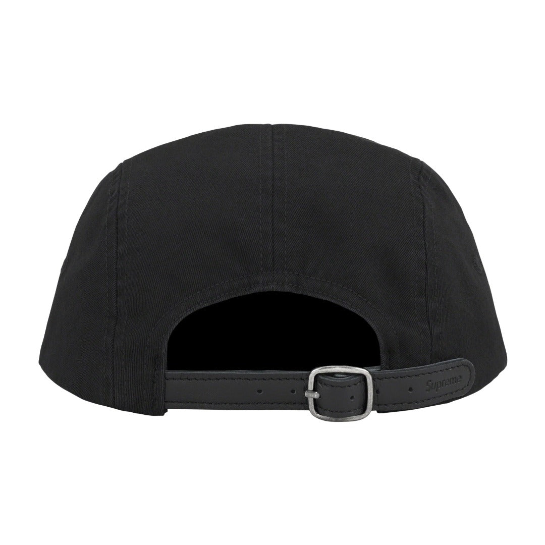 Washed Chino Baseball Cap – Leather Buckle