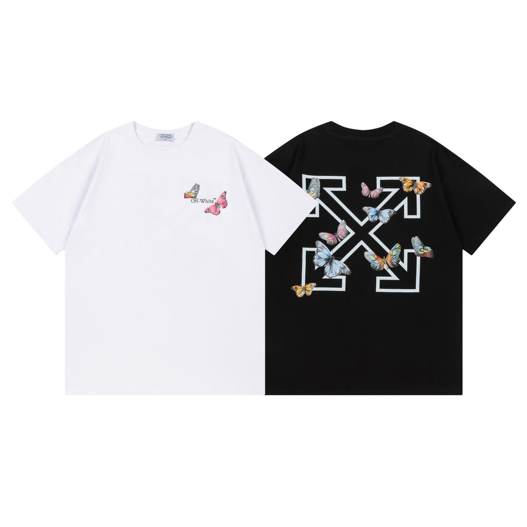 New Butterfly-Print T-Shirt