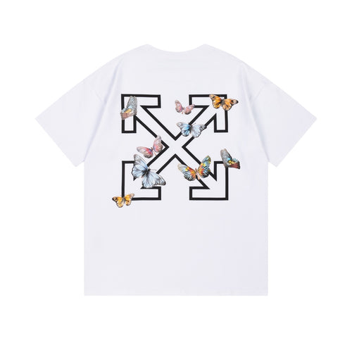 New Butterfly-Print T-Shirt
