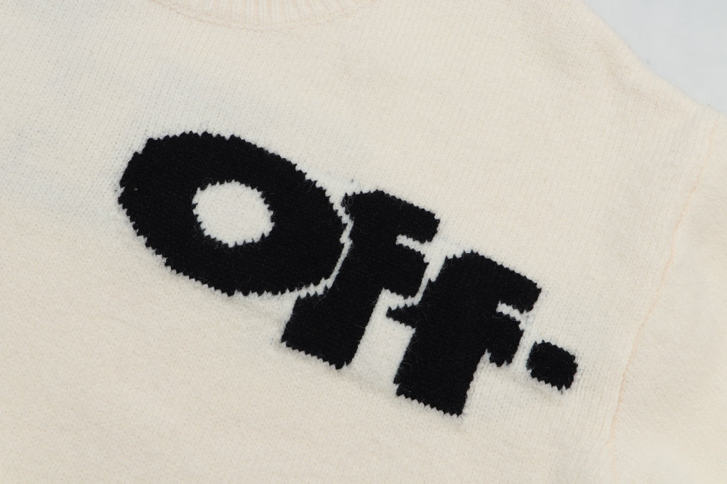 Oversized Letter Print Crewneck Sweatshirt