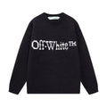 Oversized Letter Print Crewneck Sweatshirt