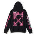 Number Print Pullover Hoodie