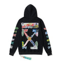 Digital Print Cotton Pullover Hoodie