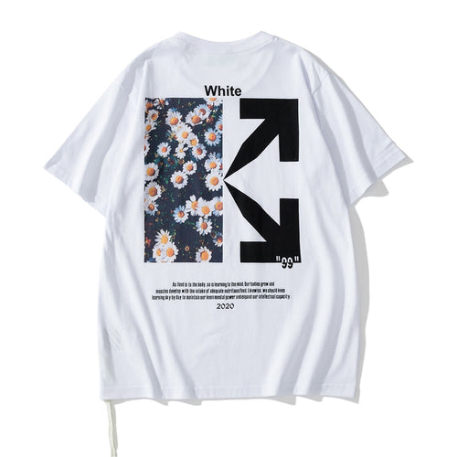 Graphic Print Short Sleeve T-Shirt Light Luxury Station