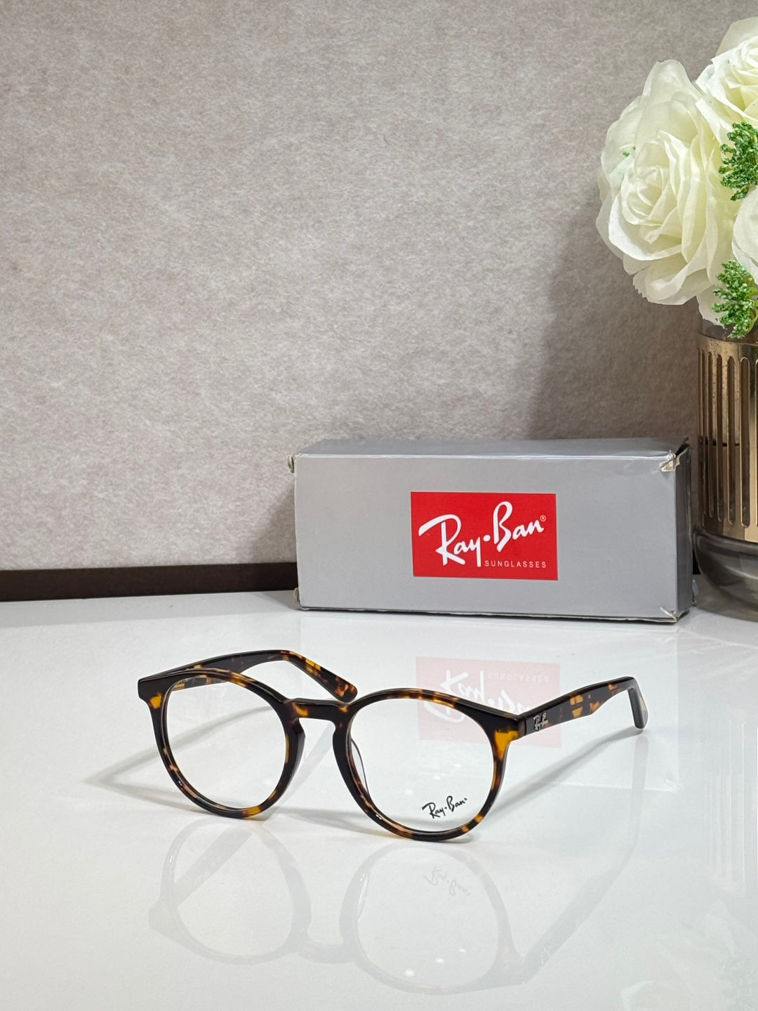 Ray-Ban RB54021 Eyeglasses | Classic Square Frame | Unisex