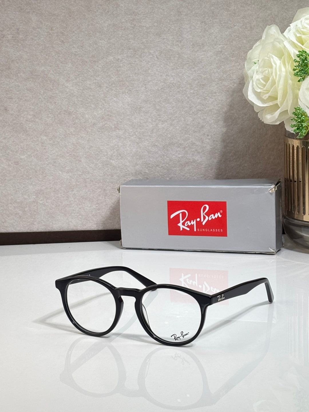 Ray-Ban RB54021 Eyeglasses | Classic Square Frame | Unisex