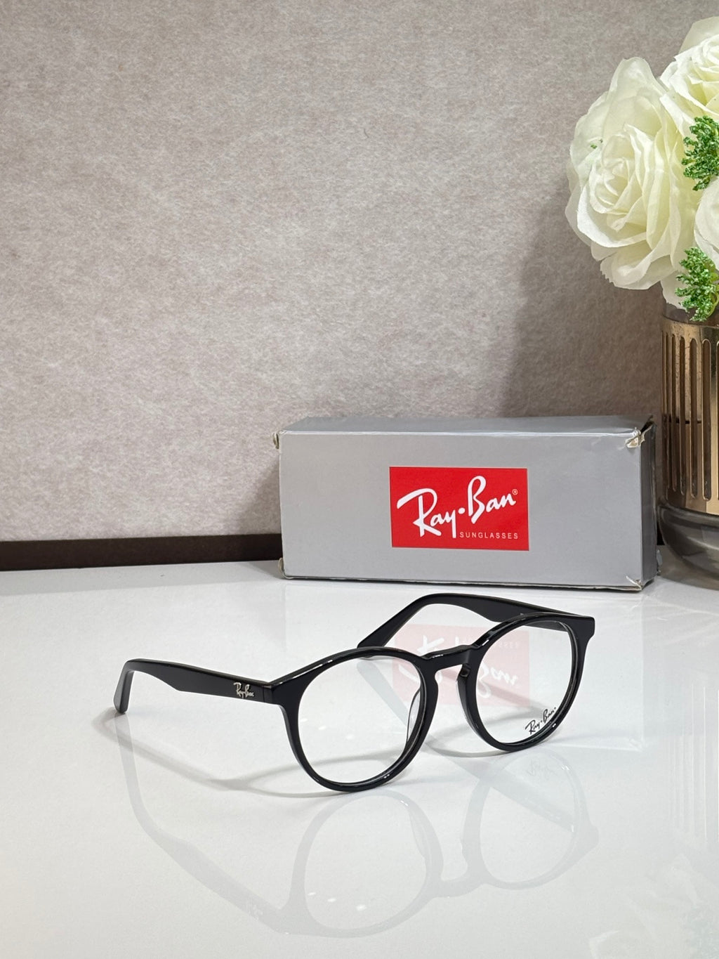 Ray-Ban RB54021 Eyeglasses | Classic Square Frame | Unisex