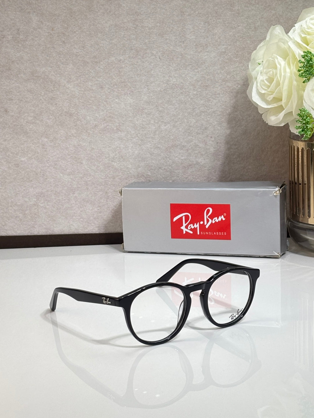 Ray-Ban RB54021 Eyeglasses | Classic Square Frame | Unisex