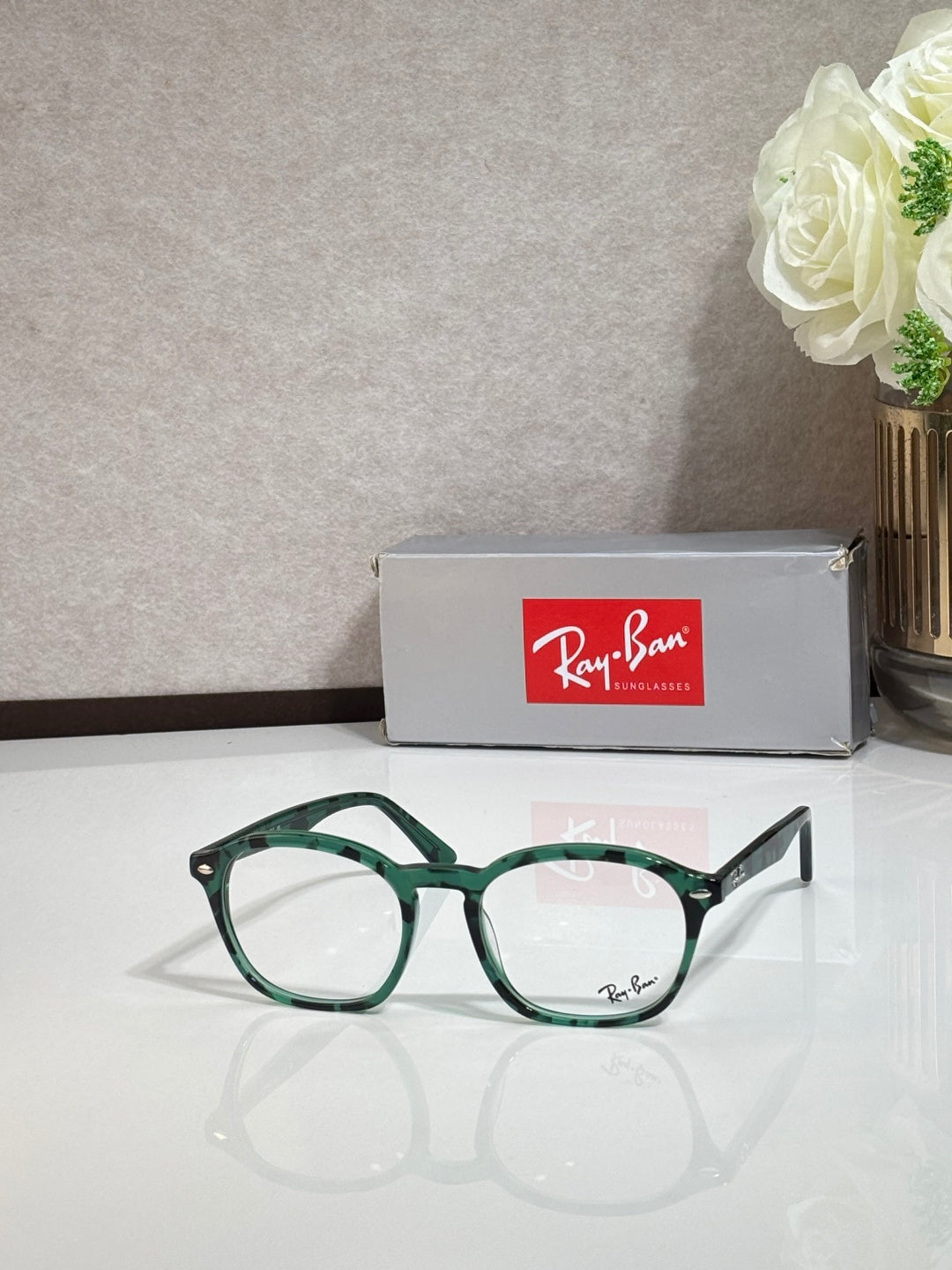 Ray-Ban RB5451 Eyeglasses | Classic Square Frame | Unisex