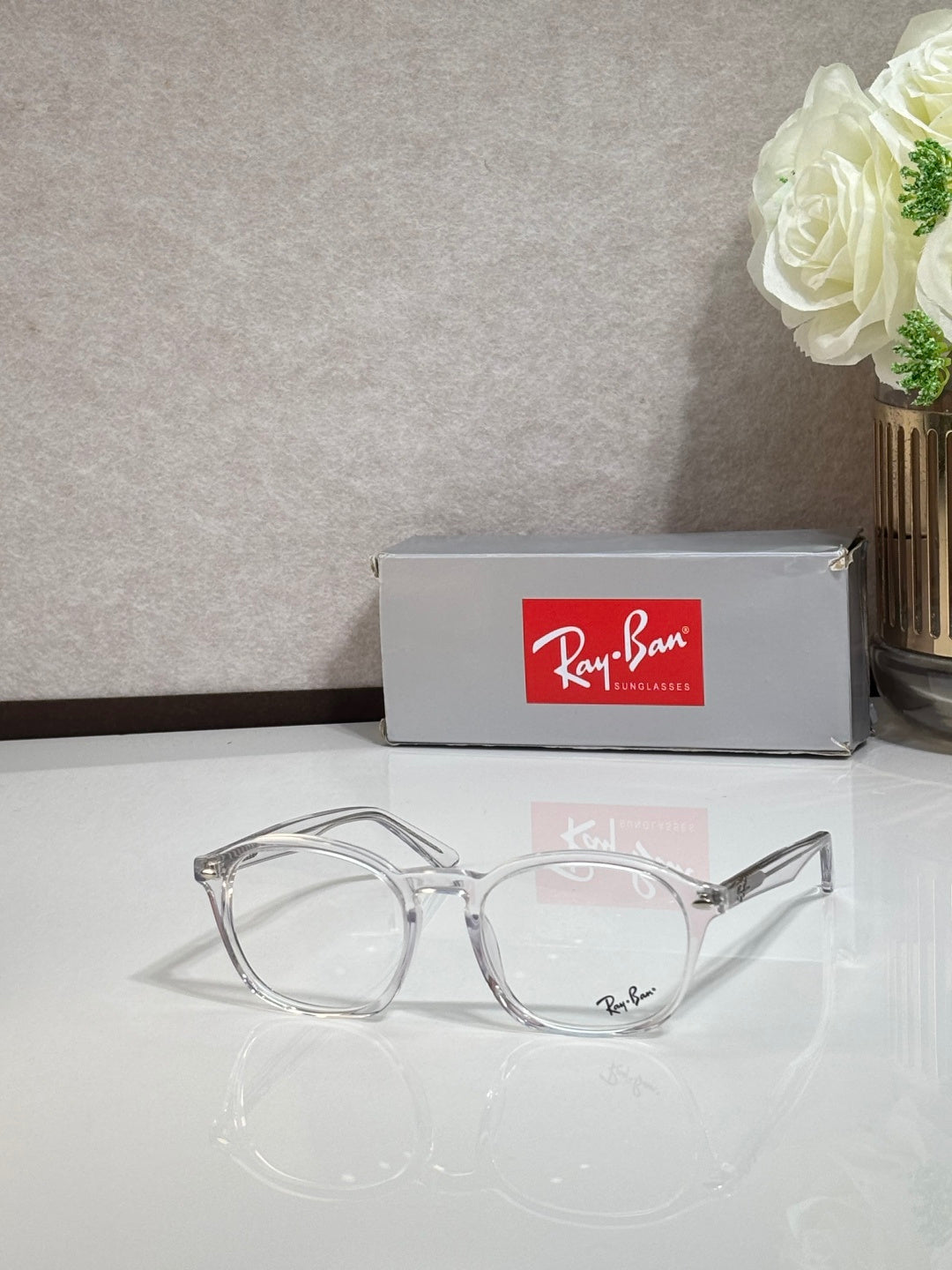 Ray-Ban RB5451 Eyeglasses | Classic Square Frame | Unisex