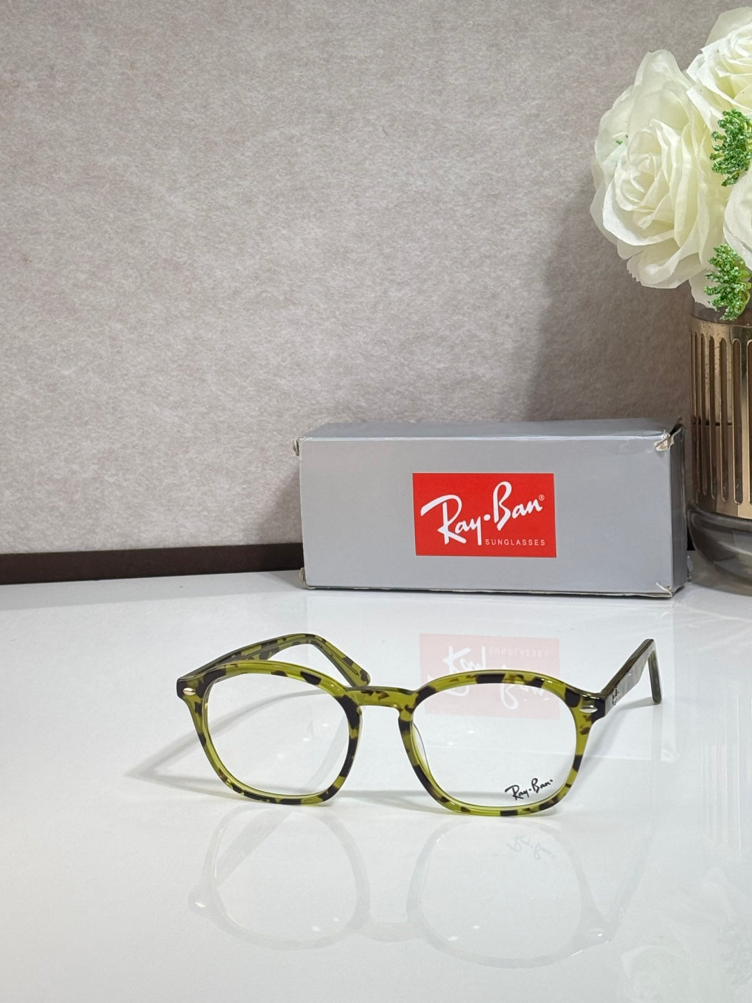 Ray-Ban RB5451 Eyeglasses | Classic Square Frame | Unisex